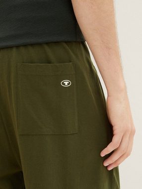 TOM TAILOR Schlafhose Pyjama Shorts aus Jersey