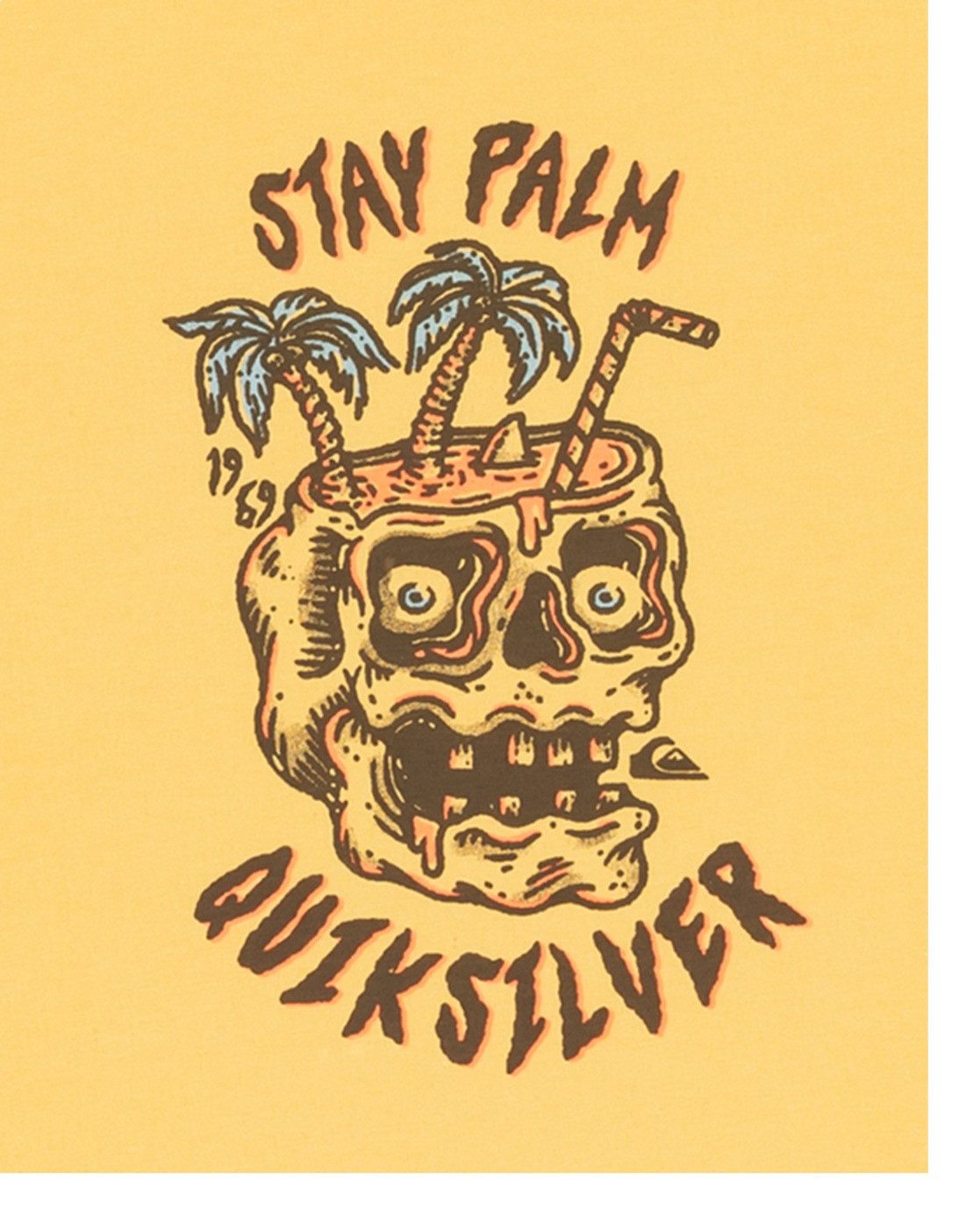 Quiksilver T-Shirt Ev Stay Palm – Bild 3 von 3