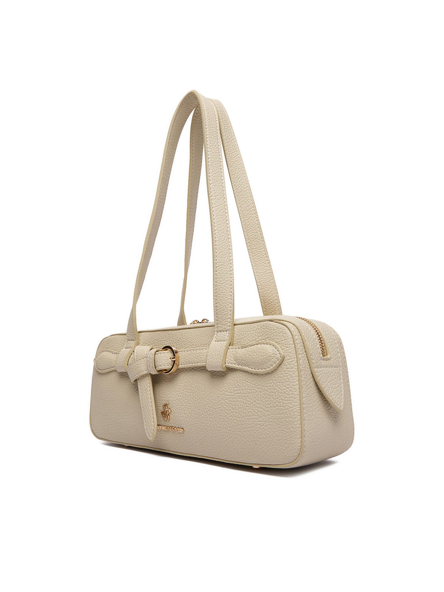 BEVERLY HILLS POLO CLUB Handtasche Beverly Hills Polo Club Damenhandtasche Ecru BEVERLY HILLS POLO CLUB-C