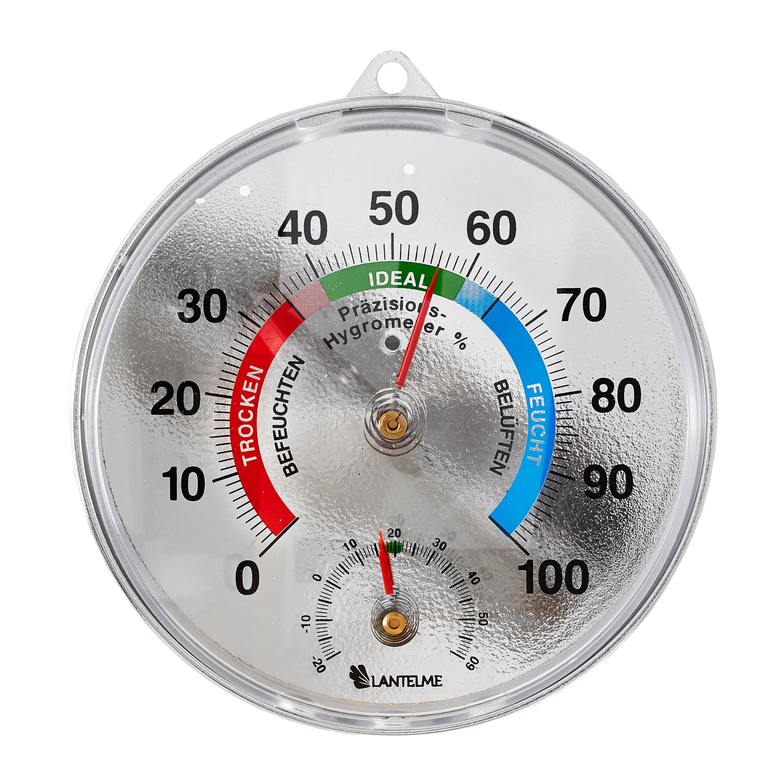 Wetterstation Lantelme Klimamesser Thermohygrometer Wohnung Zimmer Thermometer