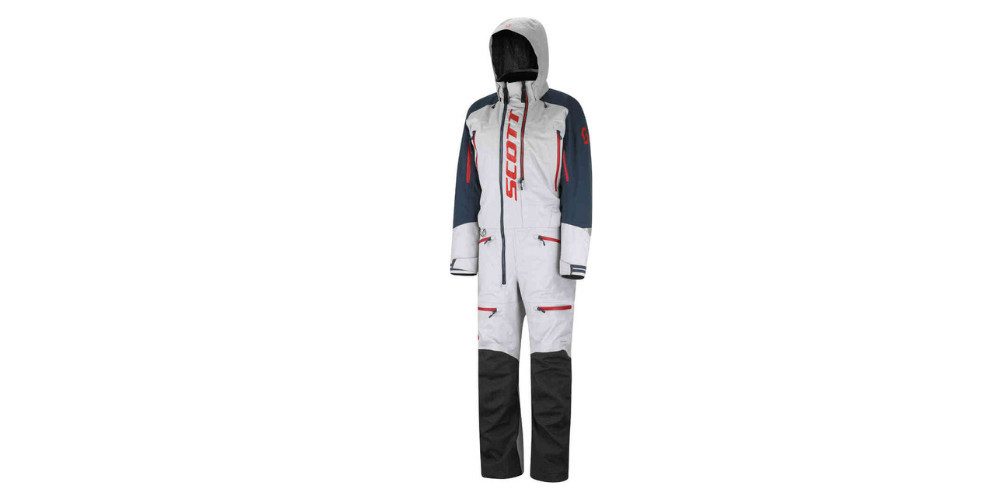 Scott Snowboardanzug SCOTT DS Shell Dryo 1-Teiler Snowmobil Kombi, Wasserdicht Atmungsaktiv belüftet robust wasserdichte