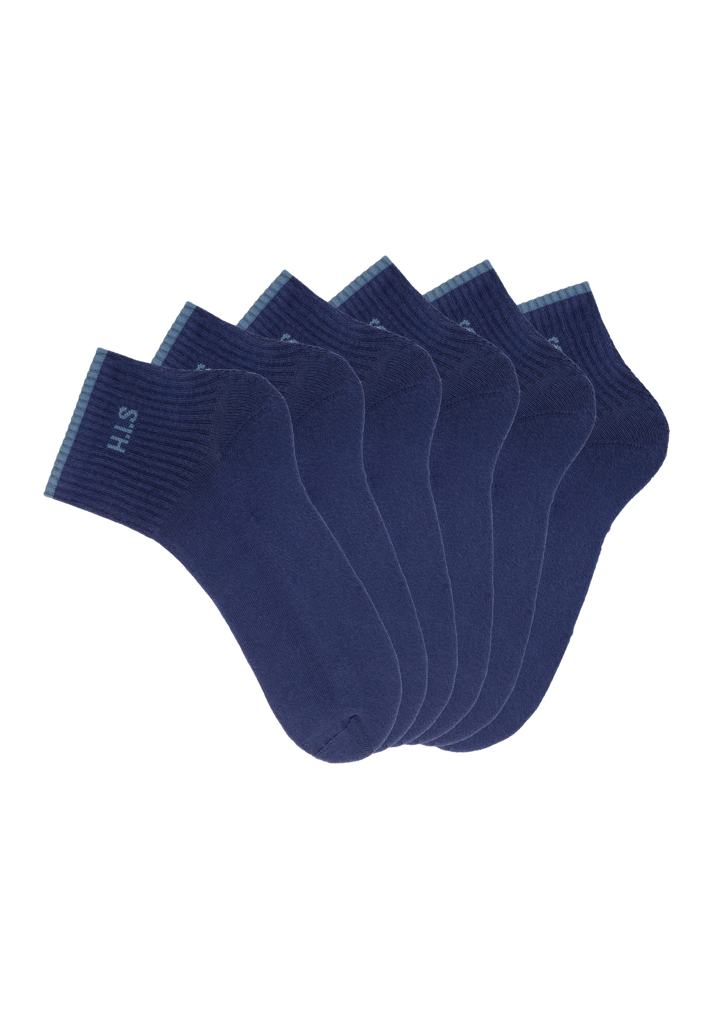 H.I.S Sportsocken (Packung, 6-Paar) Kurzsocken mit günstig online kaufen