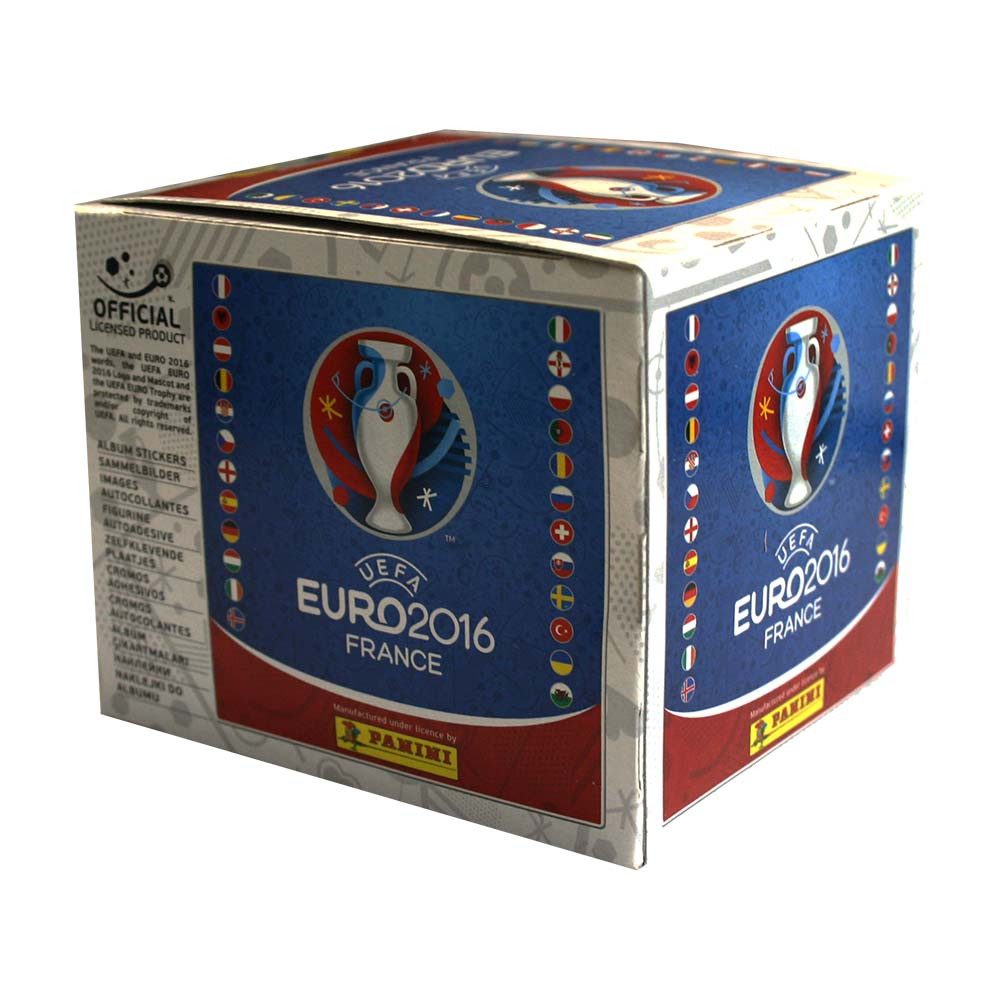 Panini Sammelkarte Panini UEFA EURO 2016 France - Sammelsticker - 1 Display (50 Tüten)
