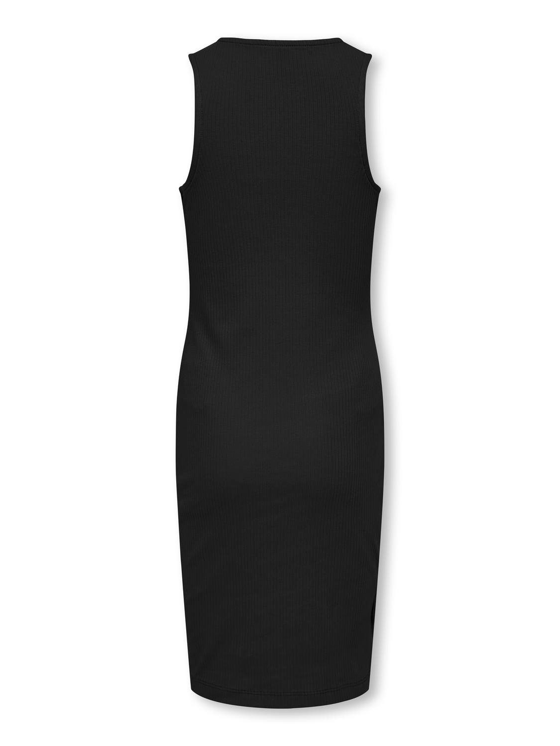 KIDS ONLY Jerseykleid KOGBELFAST LIFE S/L MIDI DRESS NOOS JRS