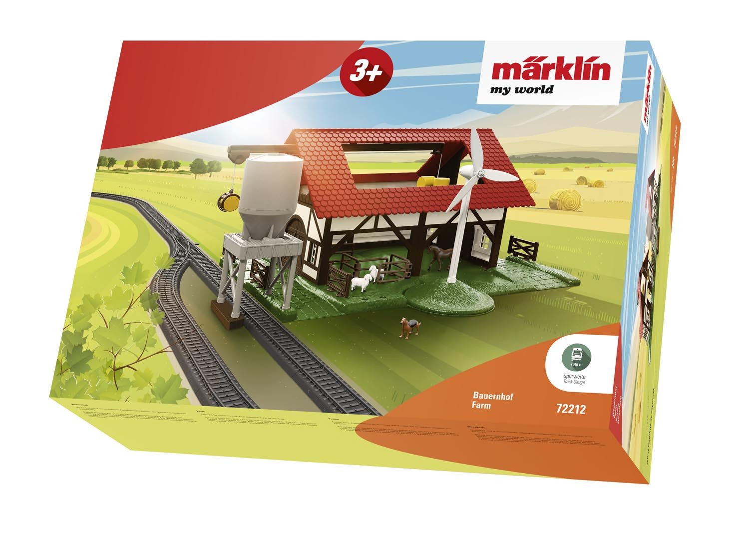 Märklin Modelleisenbahn-Gebäude Märklin my world - Bauernhof - 72212, Spur H0