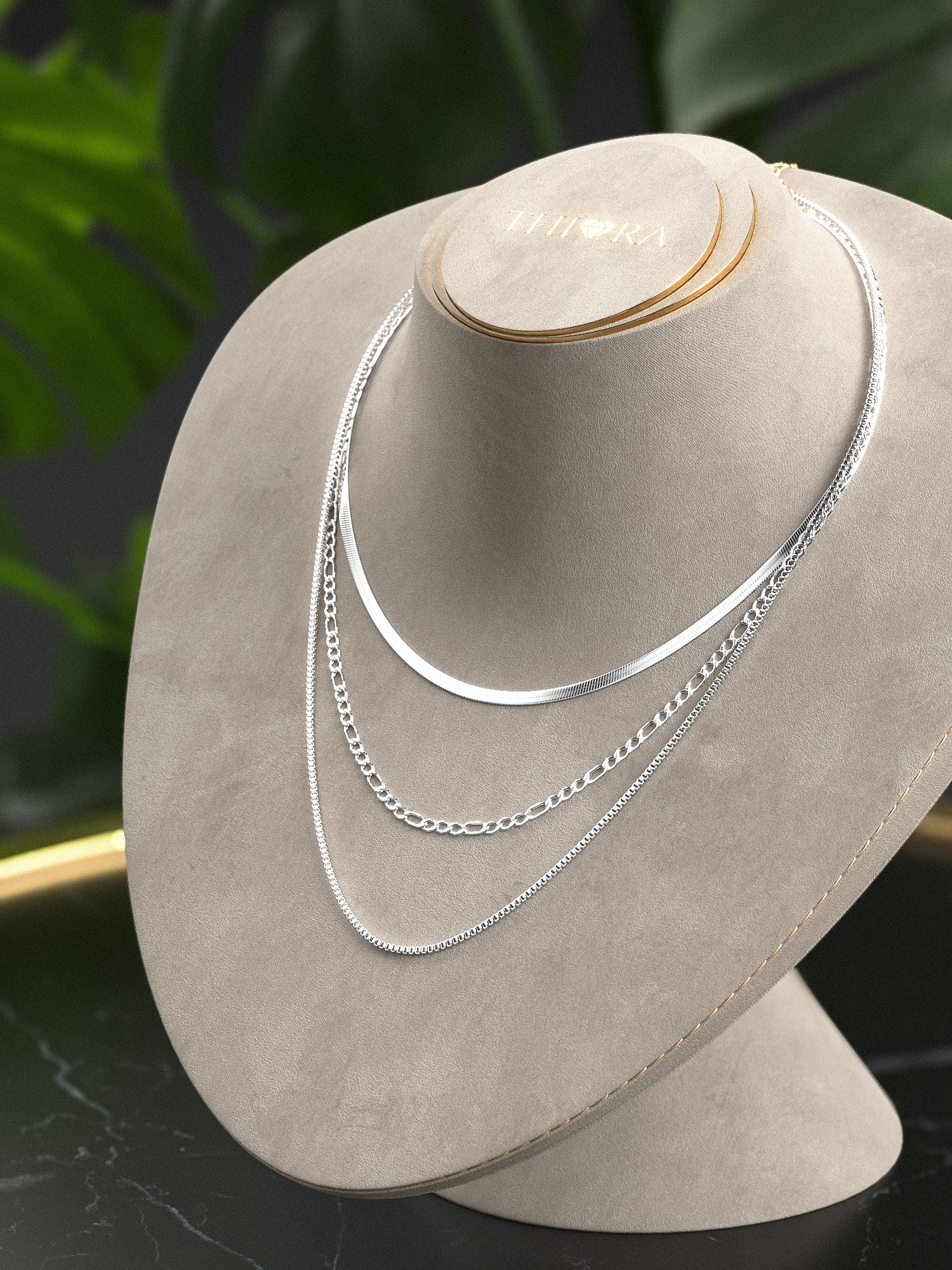 THIORA Gliederkette Layering Kette "Layers of günstig online kaufen
