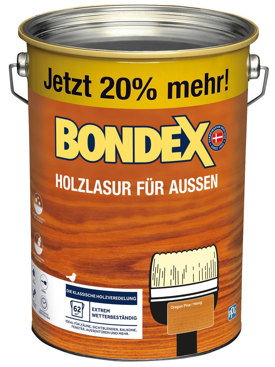 Bondex Lasur Bondex Holzlasur Für Außen 4,8 L oregon pine