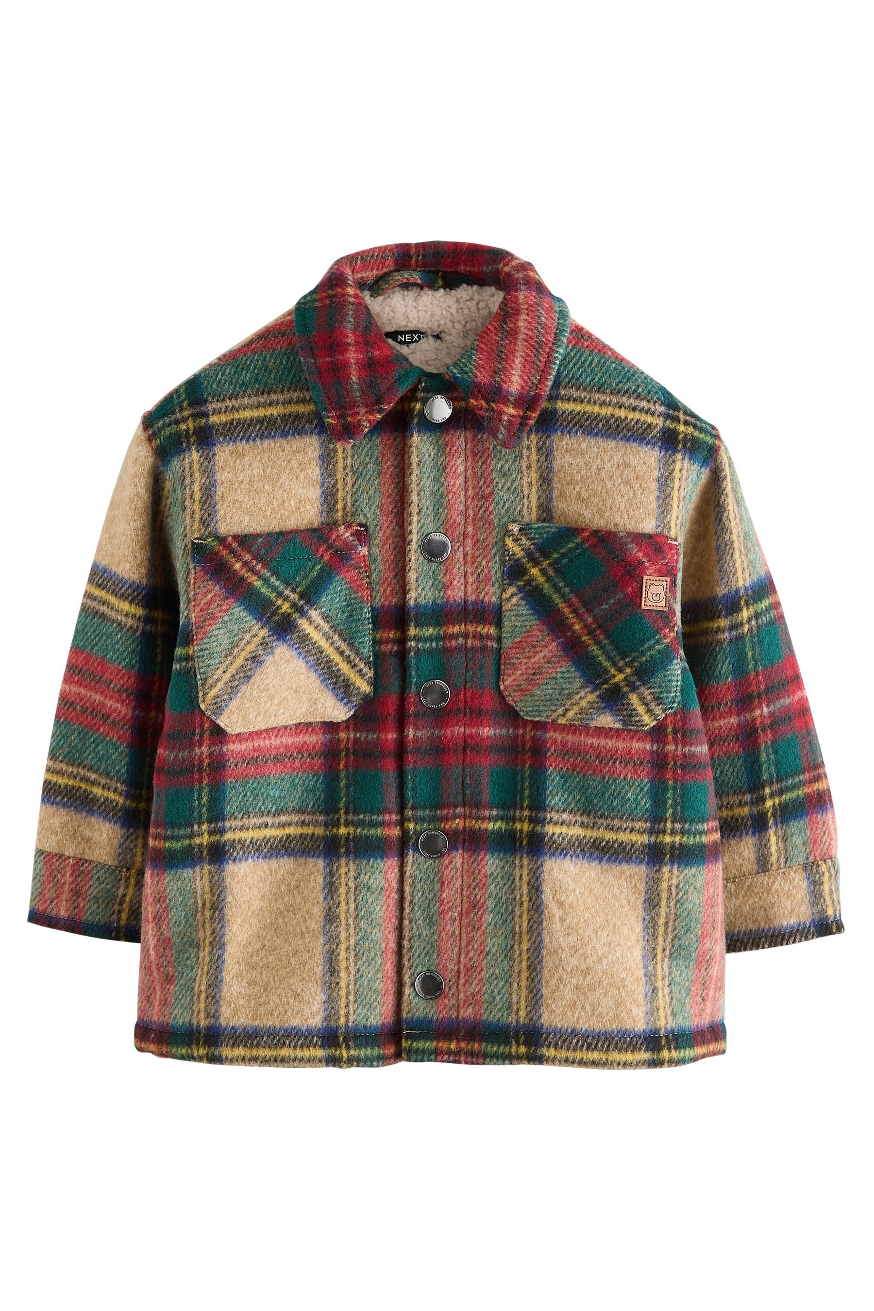 Next Hemdjacke Hemdjacke mit Teddyfellfutter (1-St)