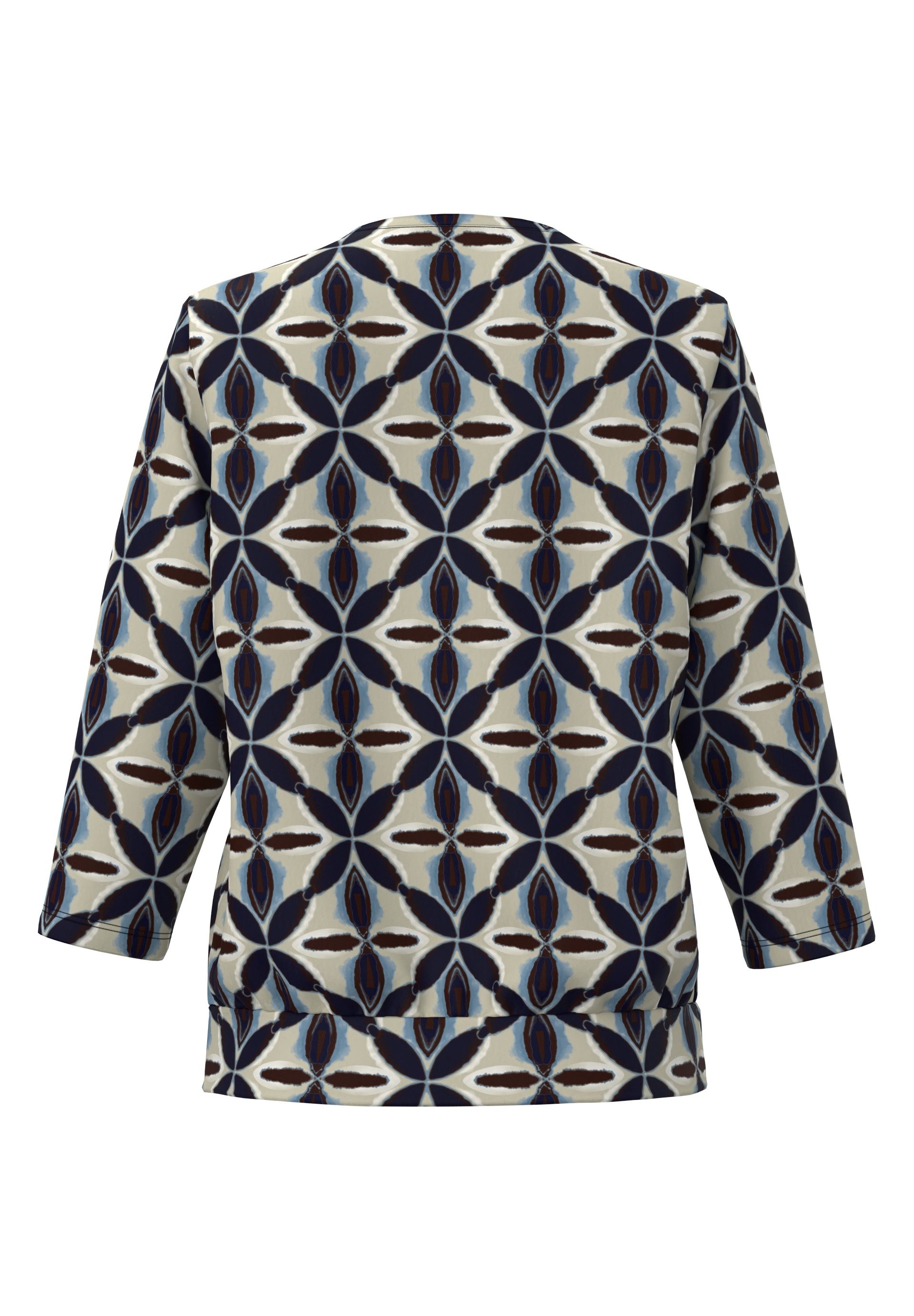 FRANK WALDER Blusenshirt mit Faltendetail im Vorderteil günstig online kaufen