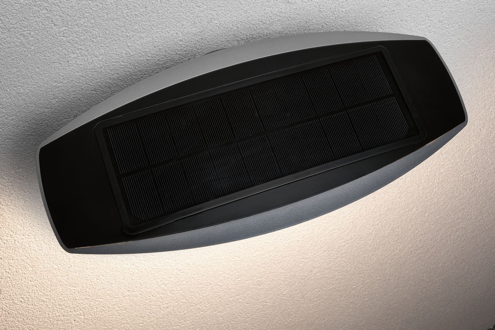 Warmweiß fest LED-Modul, Außen-Wandleuchte Paulmann Kiran, LED 180lm integriert, IP44 Weiß Bewegungsmelder Warmweiß, mit