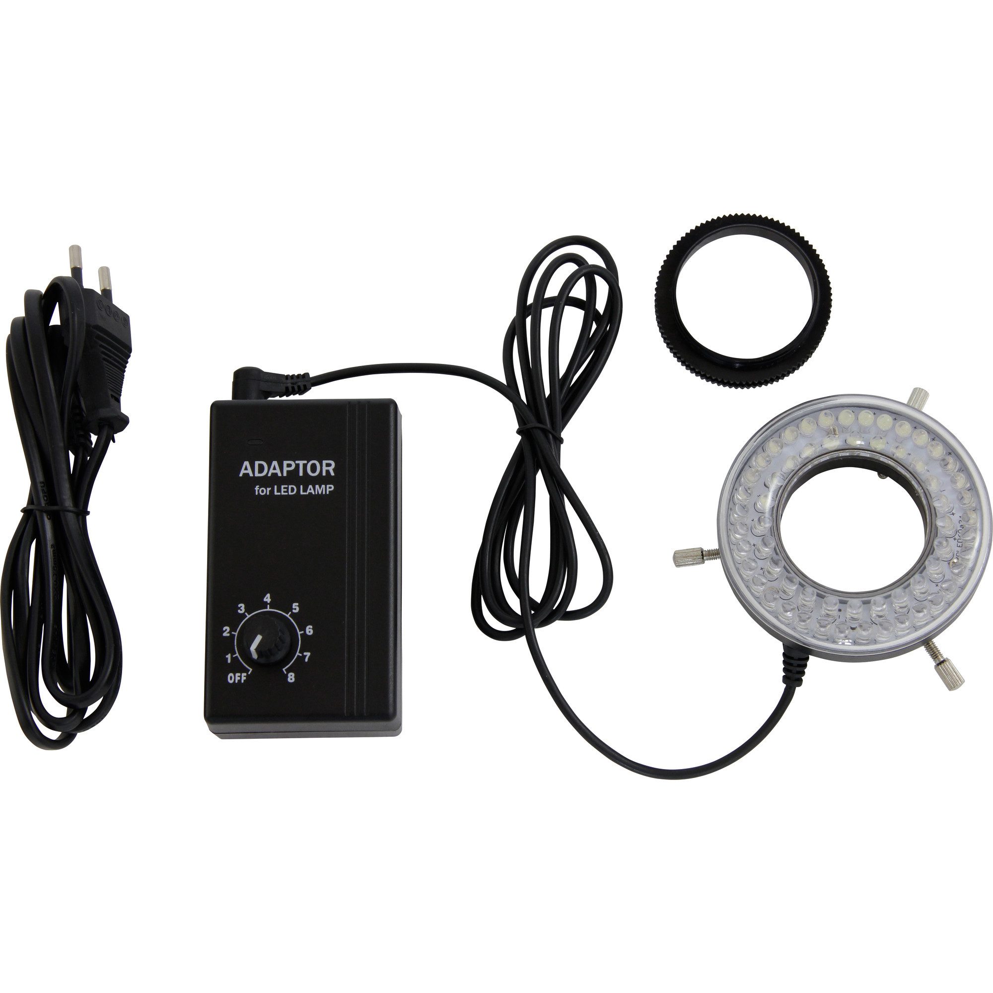 Omegon Omegon LED Ringlicht Auf- und Durchlichtmikroskop
