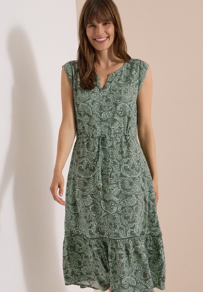CECIL Midikleid mit Paisleymuster