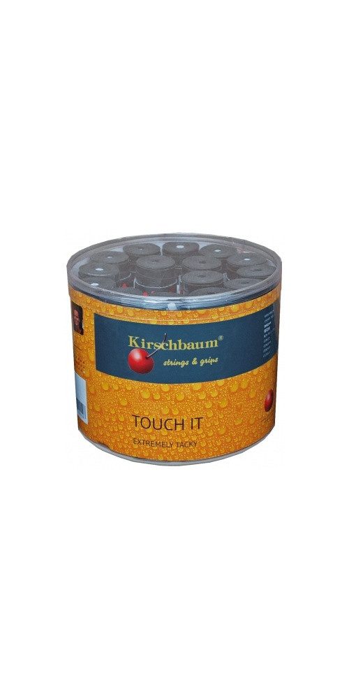 Kirschbaum Griffband Overgrip Touch it 0.5mm (extreme Griffigkeit) schwarz 60er Box