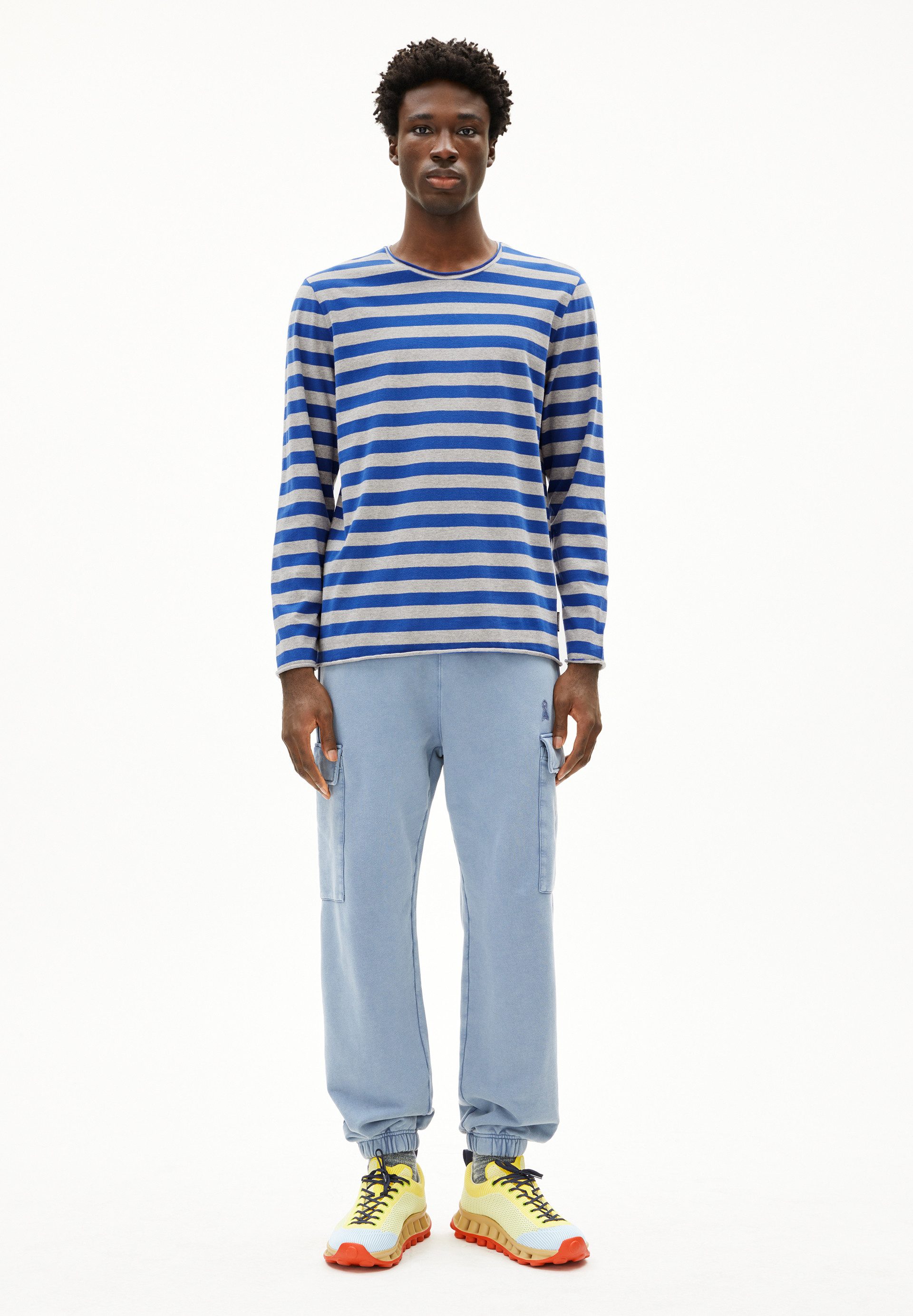 Armedangels Longsleeve MAARKOS LS STRIPES BR Longsleeve aus Bio-Baumwolle R günstig online kaufen