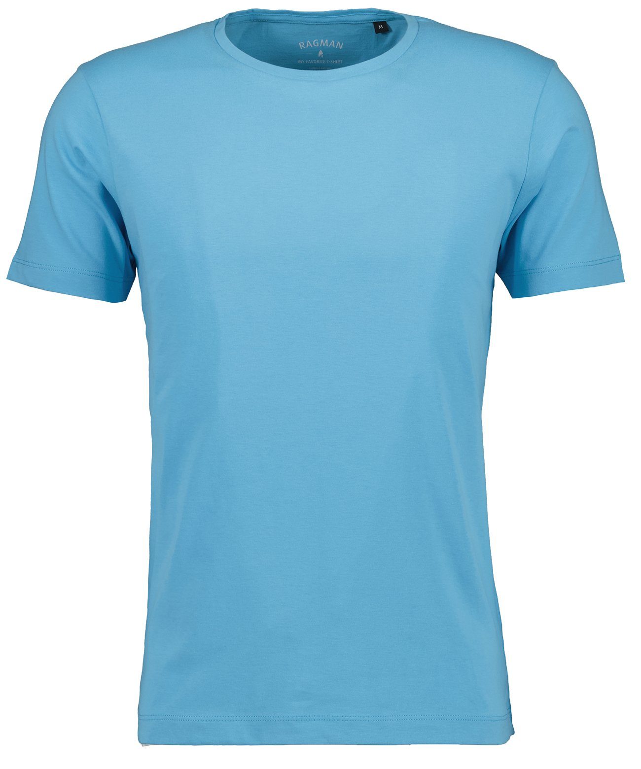 RAGMAN T-Shirt Blau-Melange-703