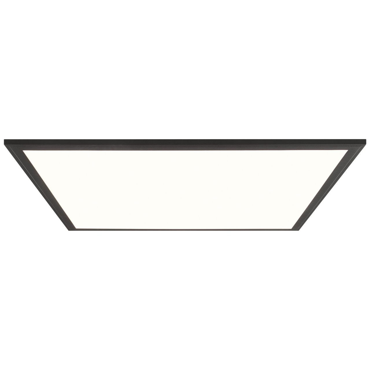 schwarz, Abie sand Abie, 2700-6200K, Deckenleuchte LED Metall/K 60x60cm Brilliant Lampe, Deckenaufbau-Paneel RGB