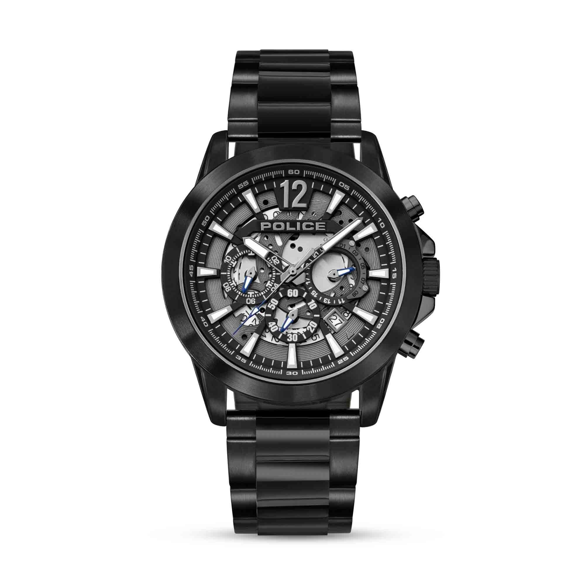 Police Quarzuhr Quarzuhr Herrenuhr 47 mm Quarz Herren
