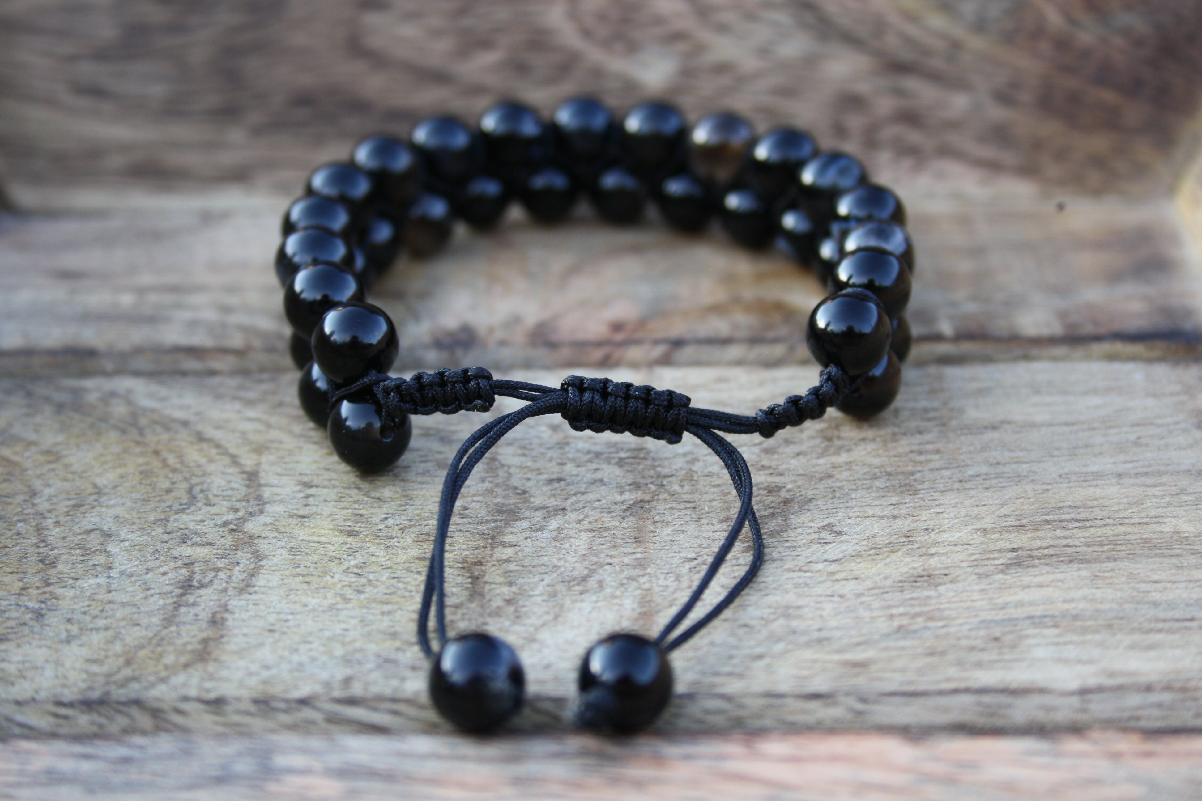 NAHLE Armband Verstellbares Naturstein Armband mit Achat Perlen günstig online kaufen