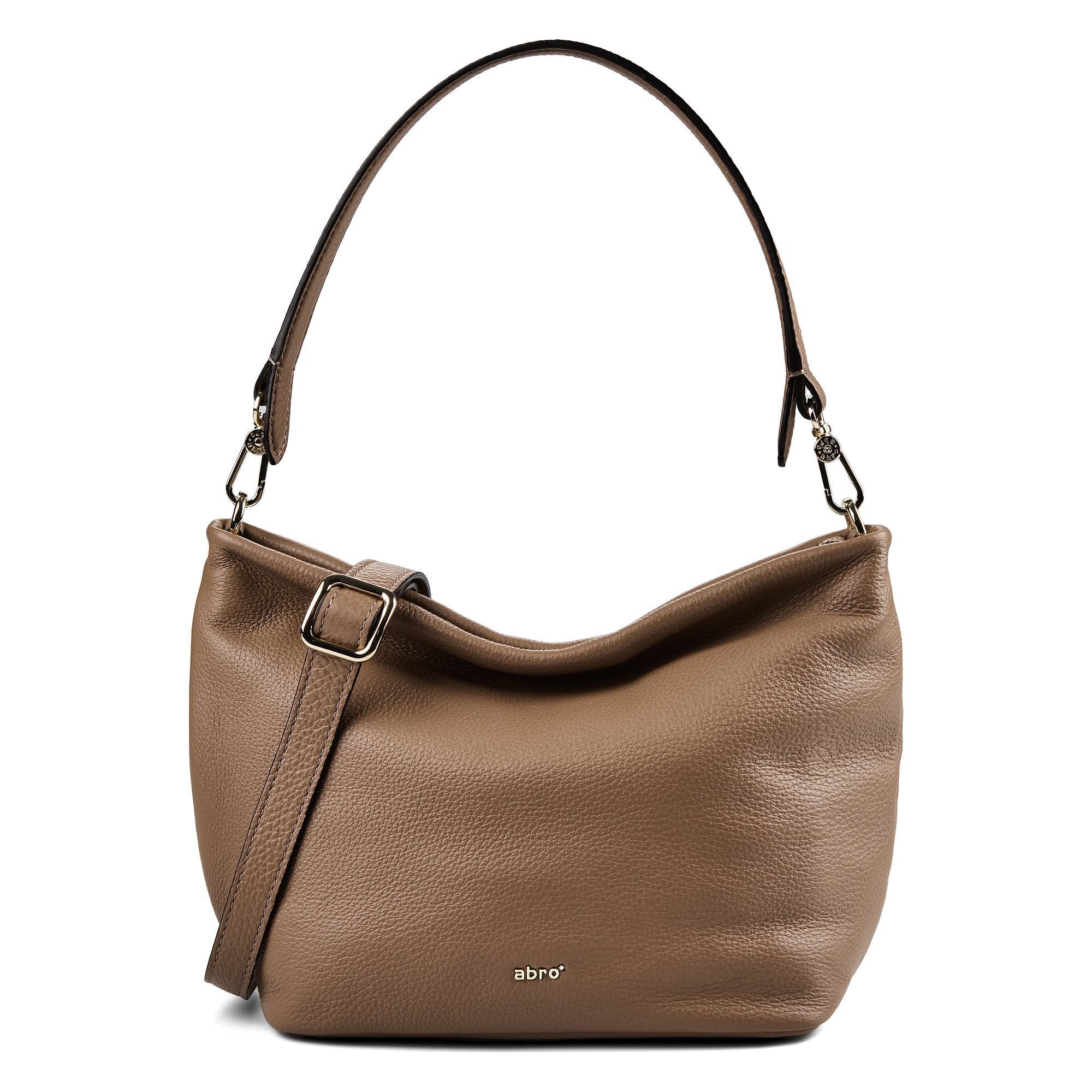 Abro Schultertasche Ebony, Leder