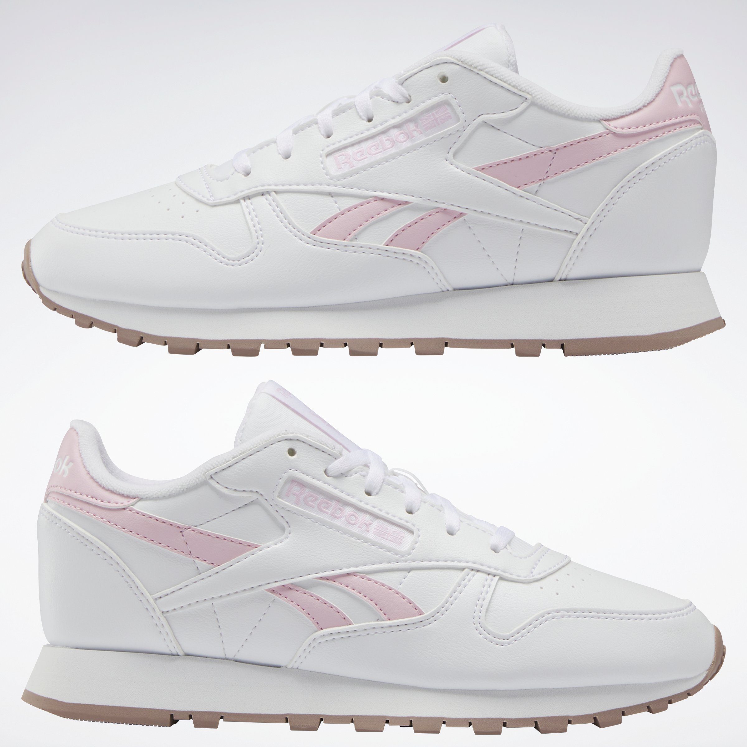 Reebok Classic CLASSIC VEGAN weiß-rosa Sneaker