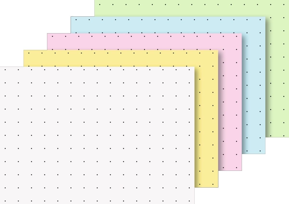 BRUNNEN Индекс карты Индекс карты A8 punktiert sortiert VE=100 Stück