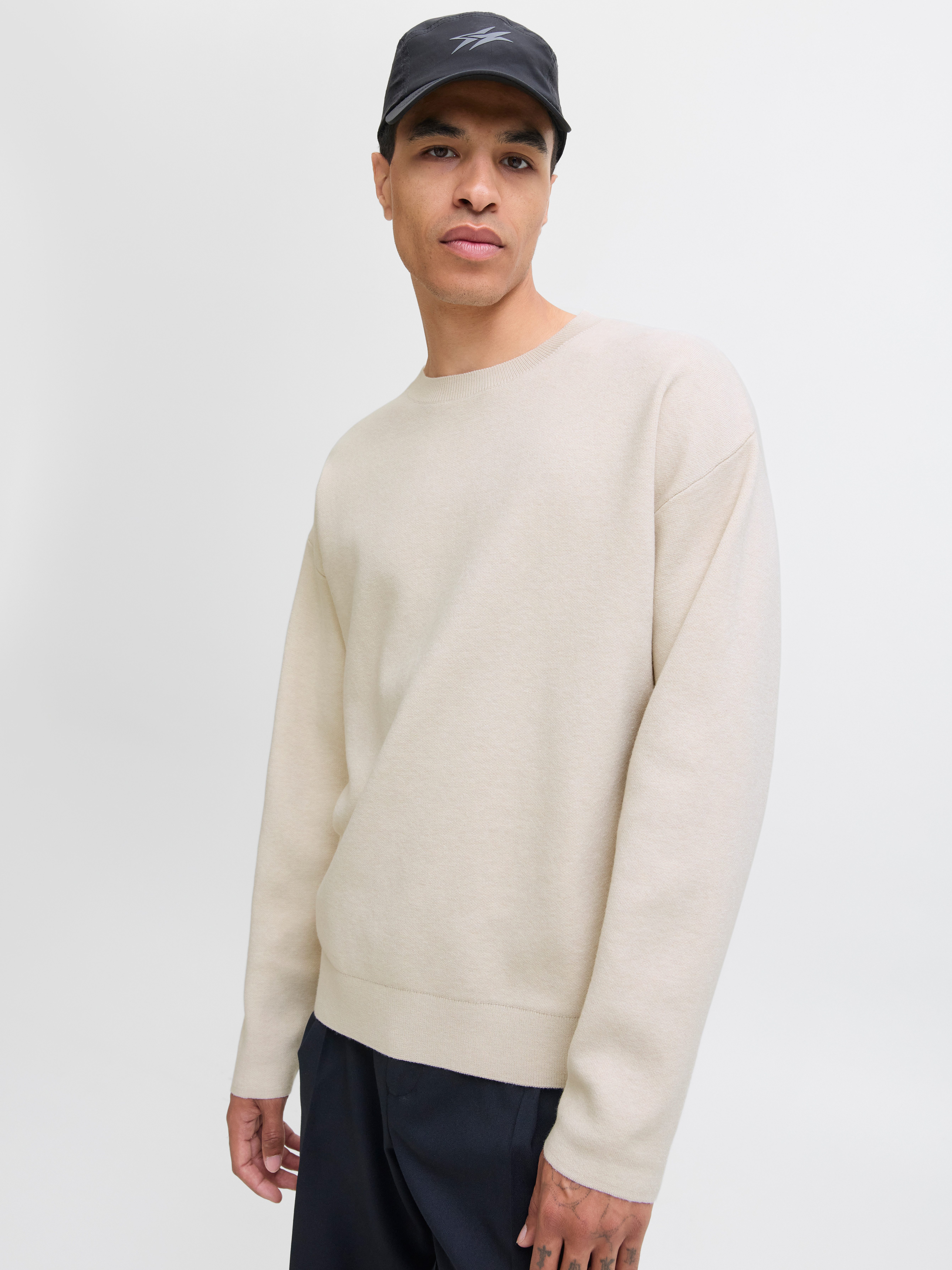 Jack & Jones Strickpullover JPRBLABRADFORT KNIT CREW NECK günstig online kaufen