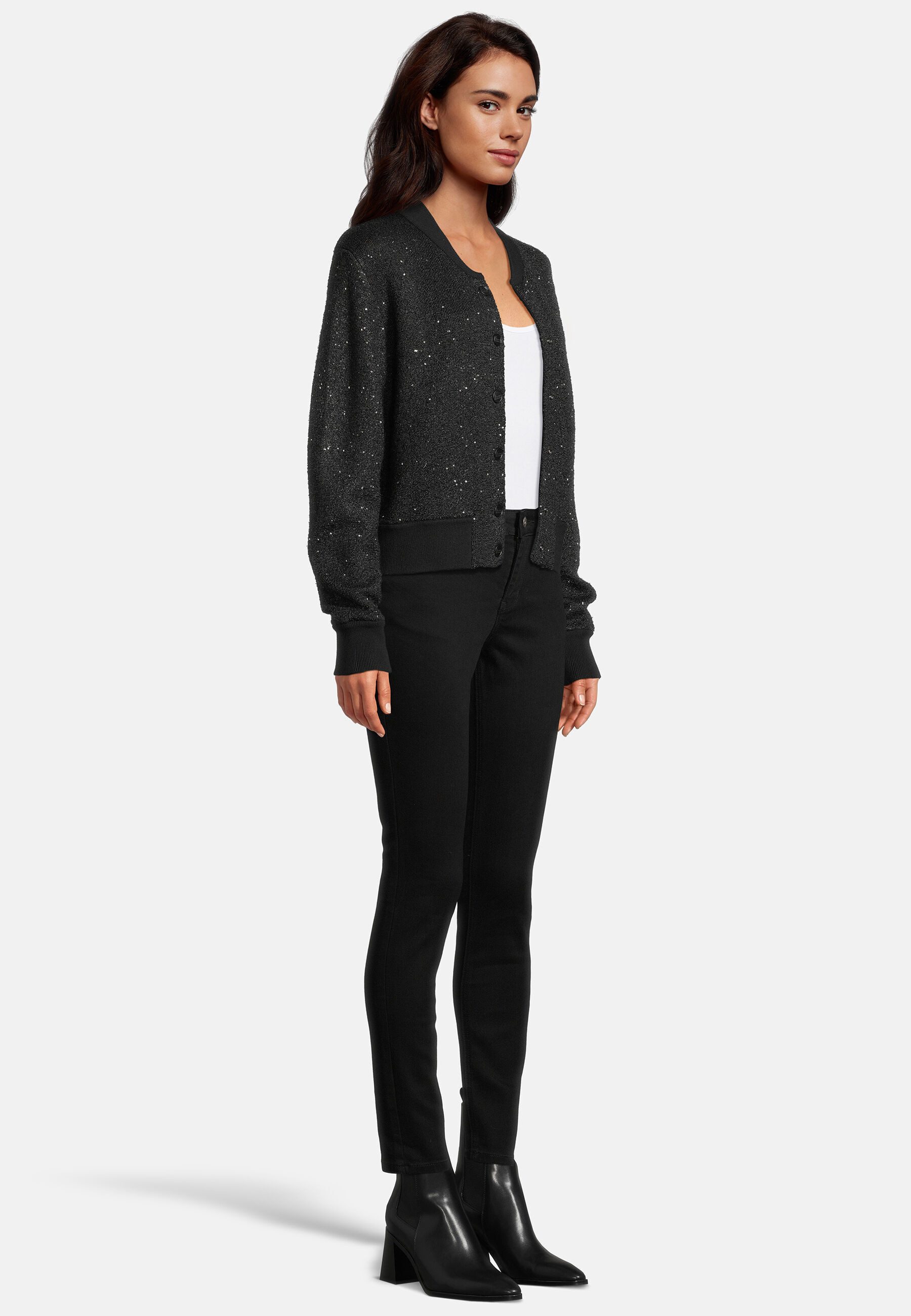 Princess goes Hollywood Strickjacke mit Pailletten