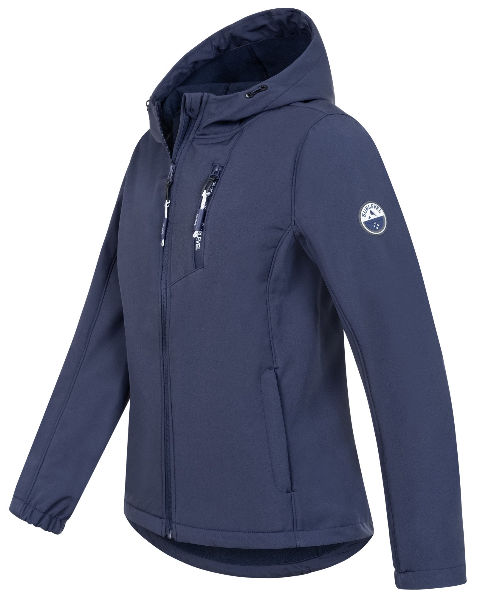 SUBLEVEL Softshelljacke Damen Frühlings Jacke Softshell Jacke Outdoor Regen Übergangs Jacke