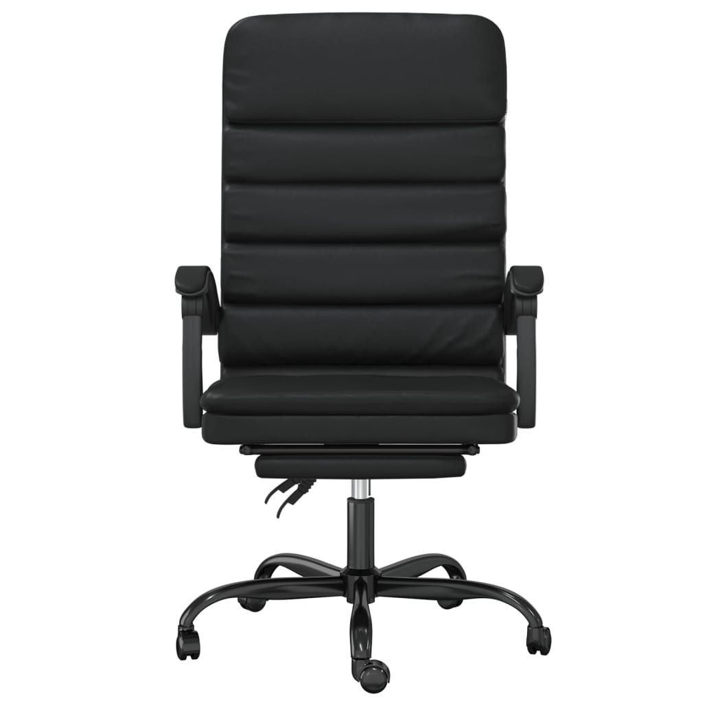 vidaXL Bürostuhl Bürostuhl mit Massagefunktion Schwarz Kunstleder (1 St)