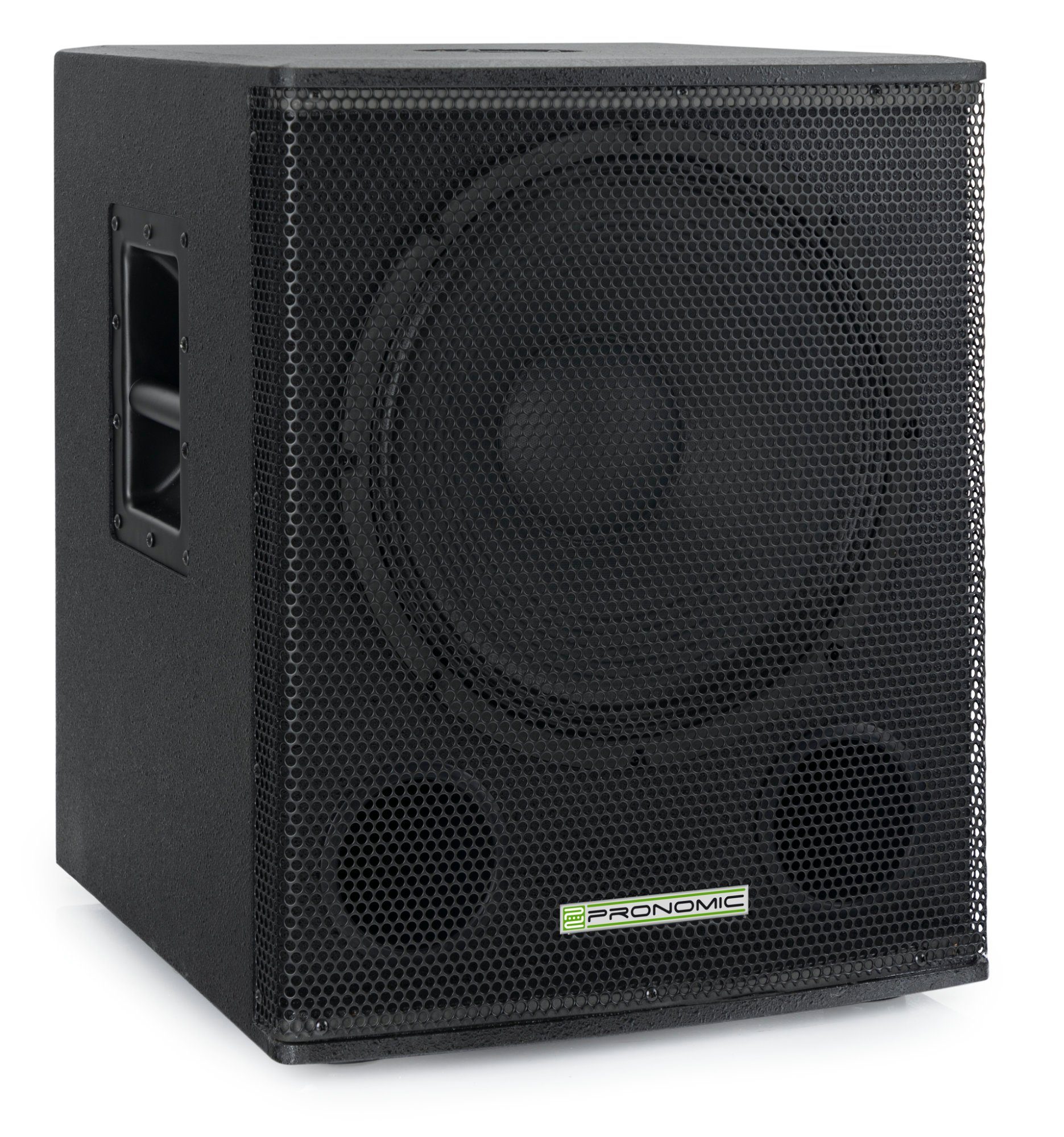 Pronomic SA-15 SUB Aktiv Subwoofer - 1x 15" Speaker mit Bassreflex-Öffnungen Subwoofer (Nein, 700 W, max. SPL: 128 dB - 35mm-Flansch)