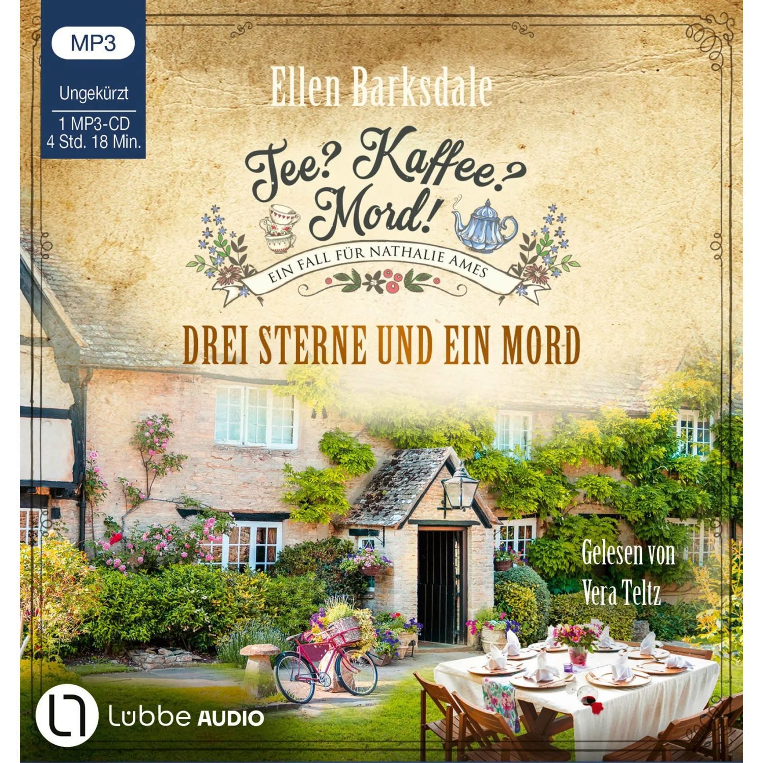 Hörspiel Tee? Kaffee? Mord! - Drei Sterne und ein Mord