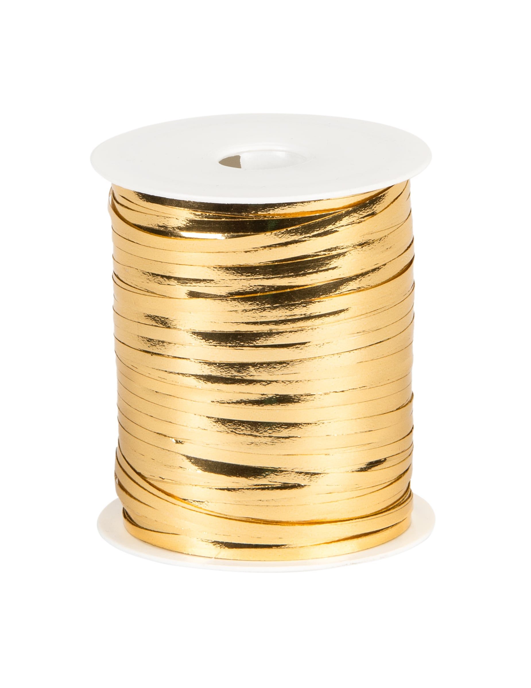 santex Kostüm Geschenkband Party-Deko gold 3mmx25m
