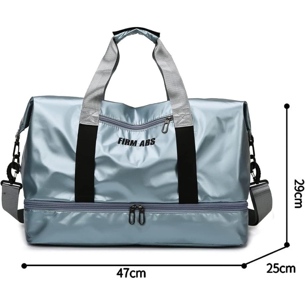 LuxusKollektion Reisetasche Große Sporttasche Blau Wasserdicht günstig online kaufen