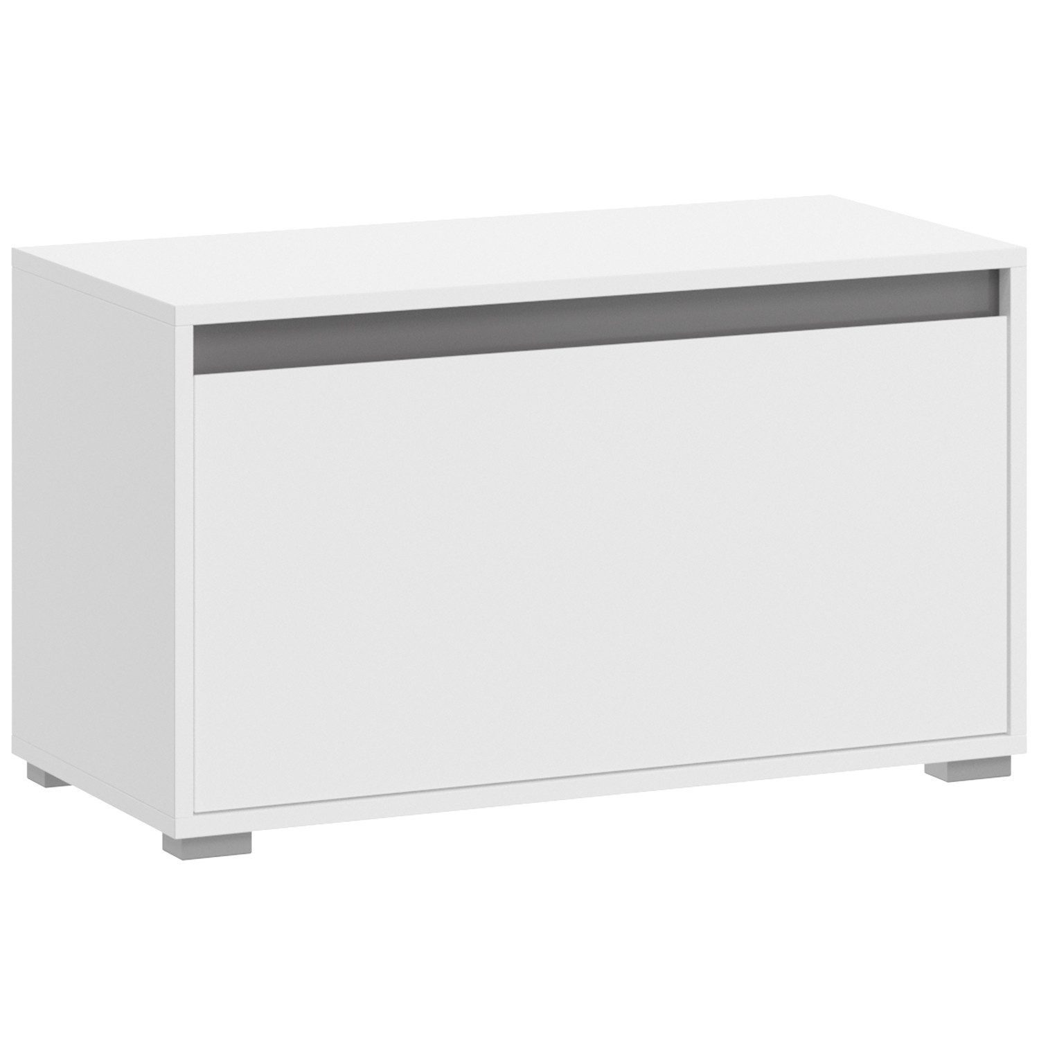 xonox.home Sitzbank in Weiß - 76x44x35cm (BxHxT)