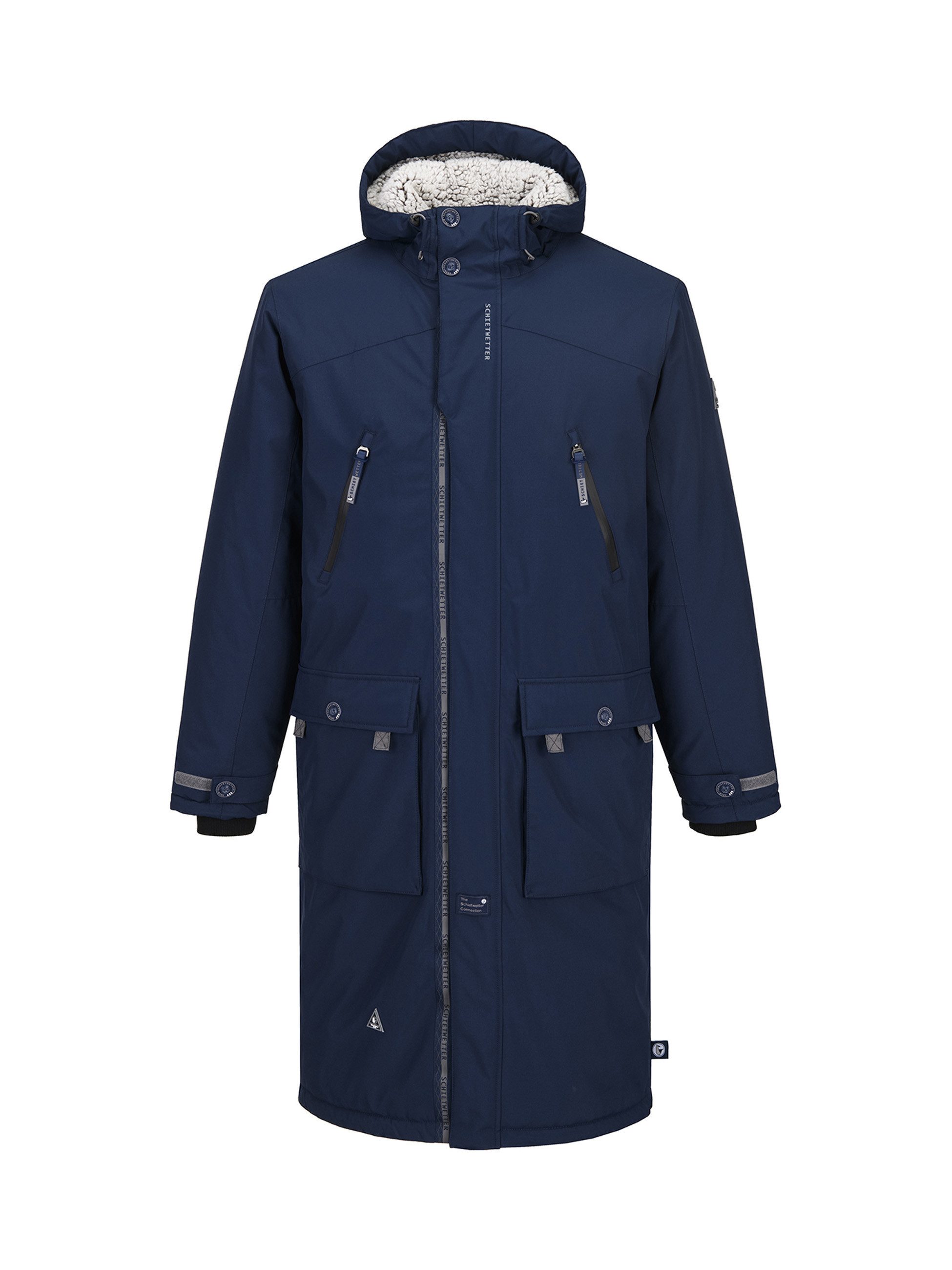 Schietwetter Funktionsparka Herren Winterjacke "Captain Flint" günstig online kaufen