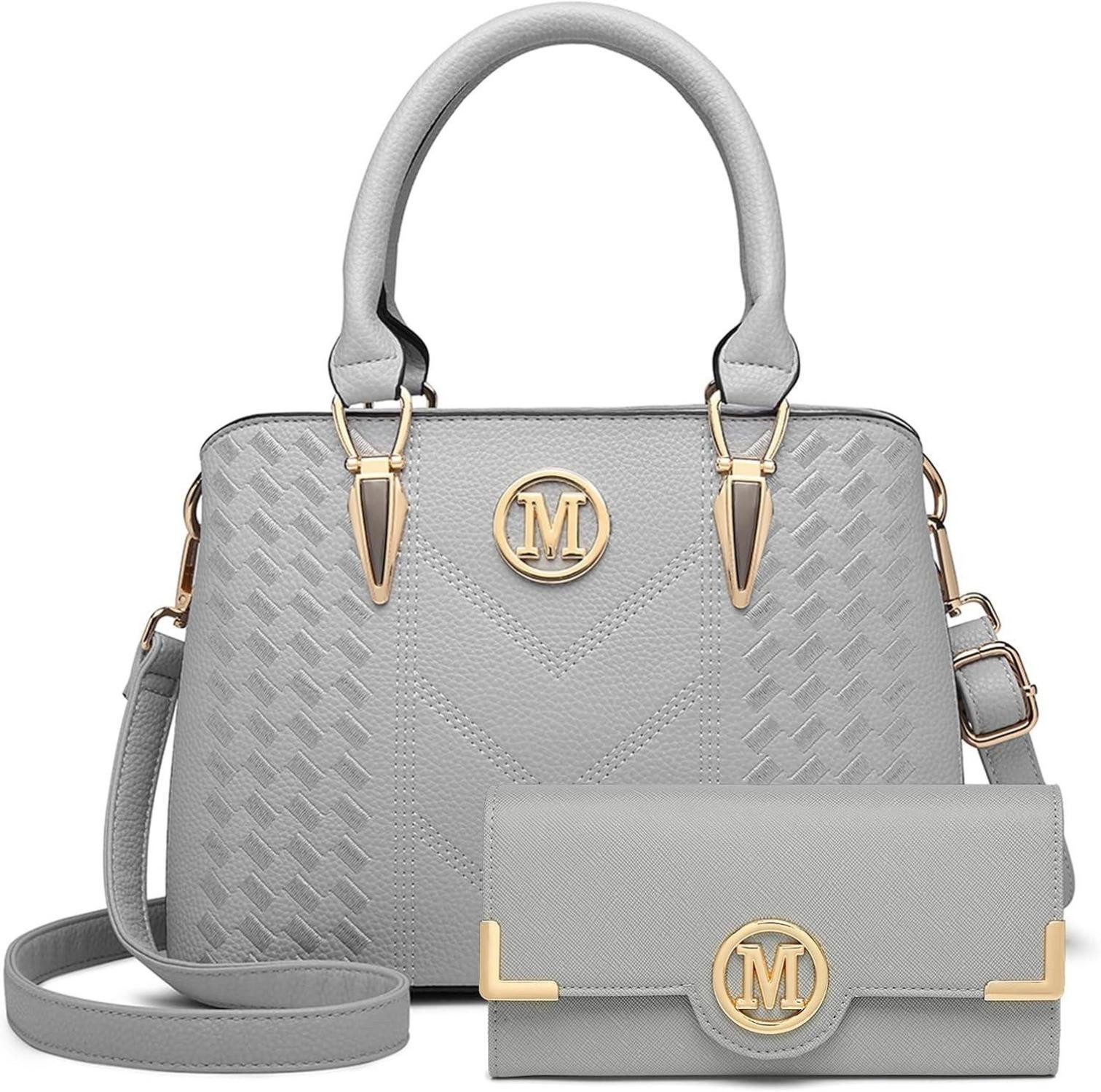 Handtasche Handtasche Damen Mittelgroß, Vielseitige Henkeltasche & Portemonnaie