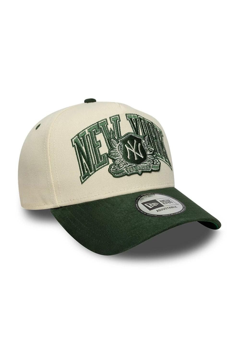 New Era Baseball Cap New York Yankees Suede Script 9Forty E-Frame Cap New Era Grün (1-St)