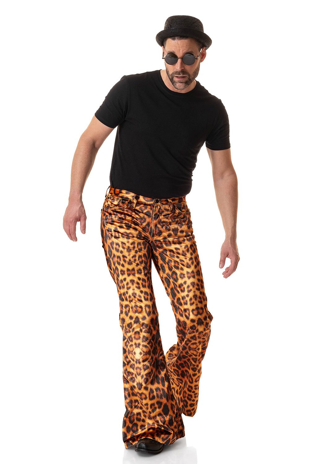 Comycom Schlaghose Herren STAR LEO ANIMAL