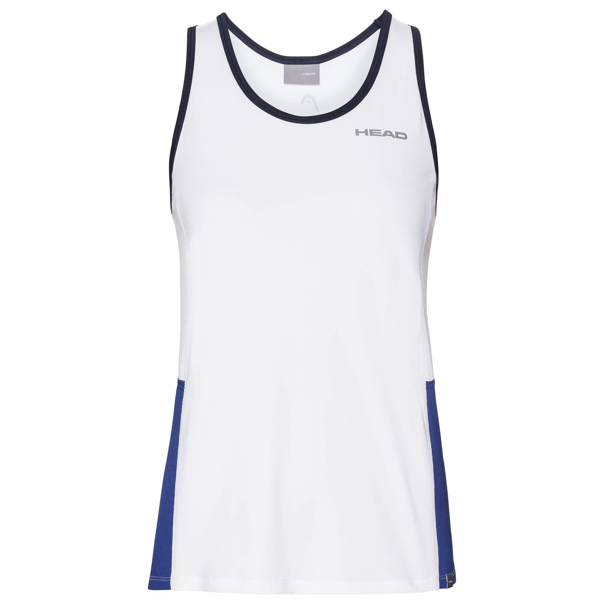 Tanktop Tennis-Tank Club weiss/royalblau Mädchen
