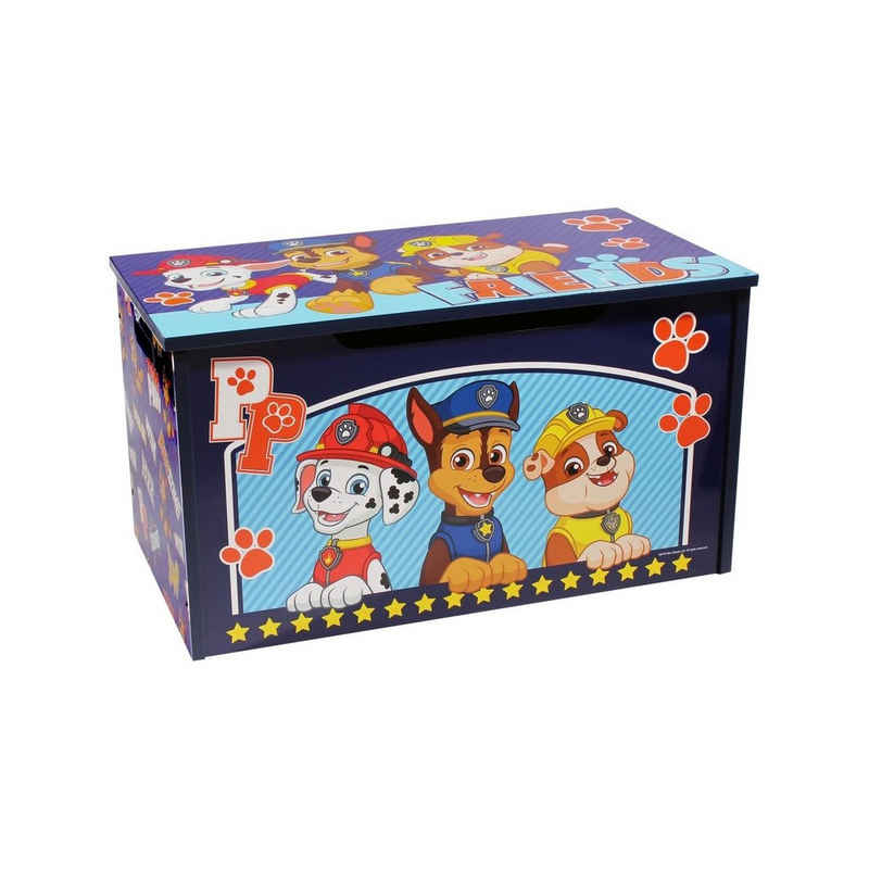 HTI-Living Spielzeugtruhe Aufbewahrungstruhe Paw Patrol (Stück, 1 St., 1 Kindertruhe), Spielzeugkiste Kindertruhe