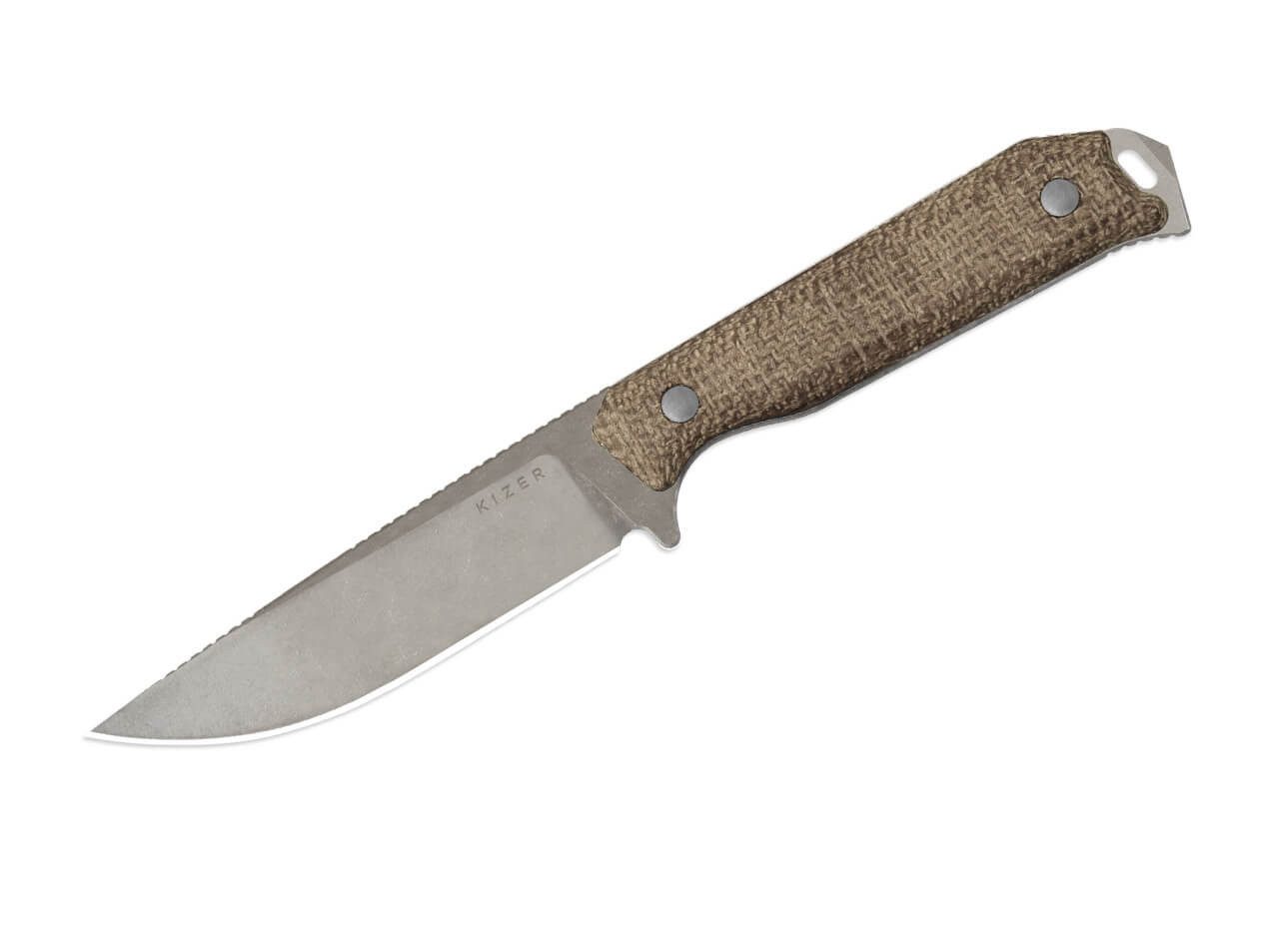 Kizer Universalmesser Kizer Begleiter Fix CPM-3V Natural Micarta, feststehe günstig online kaufen