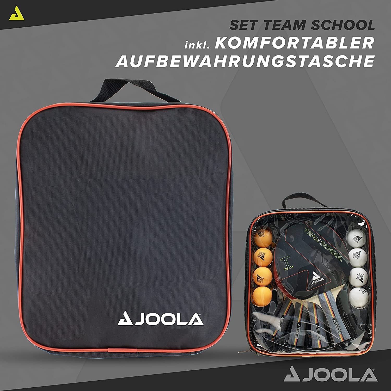 Joola Tischtennisschläger Tischtennis Team School Set, Tischtennis Schläger Set Tischtennisset Table Tennis Bat Racket – Bild 3 von 5