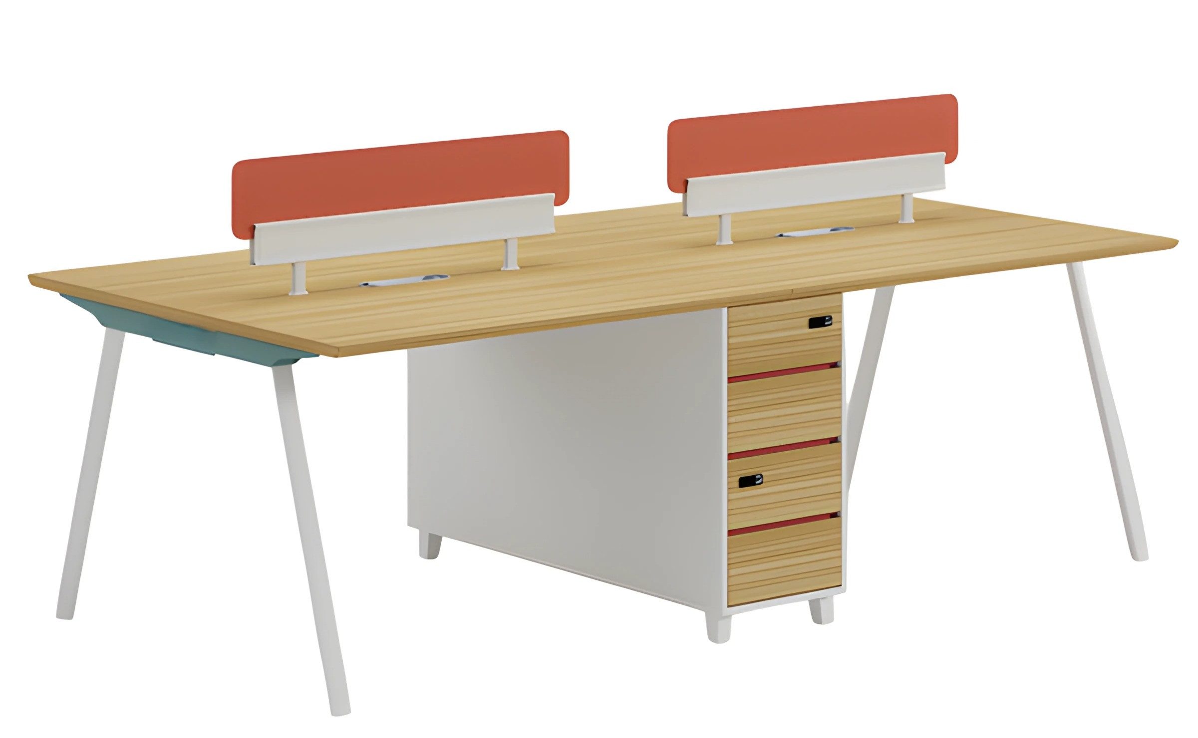 JVmoebel Schreibtisch Büroteam Gemeinschaftstisch aus robustem Material für Teamarbeit (1-St., 1 Tisch), Made in Europe