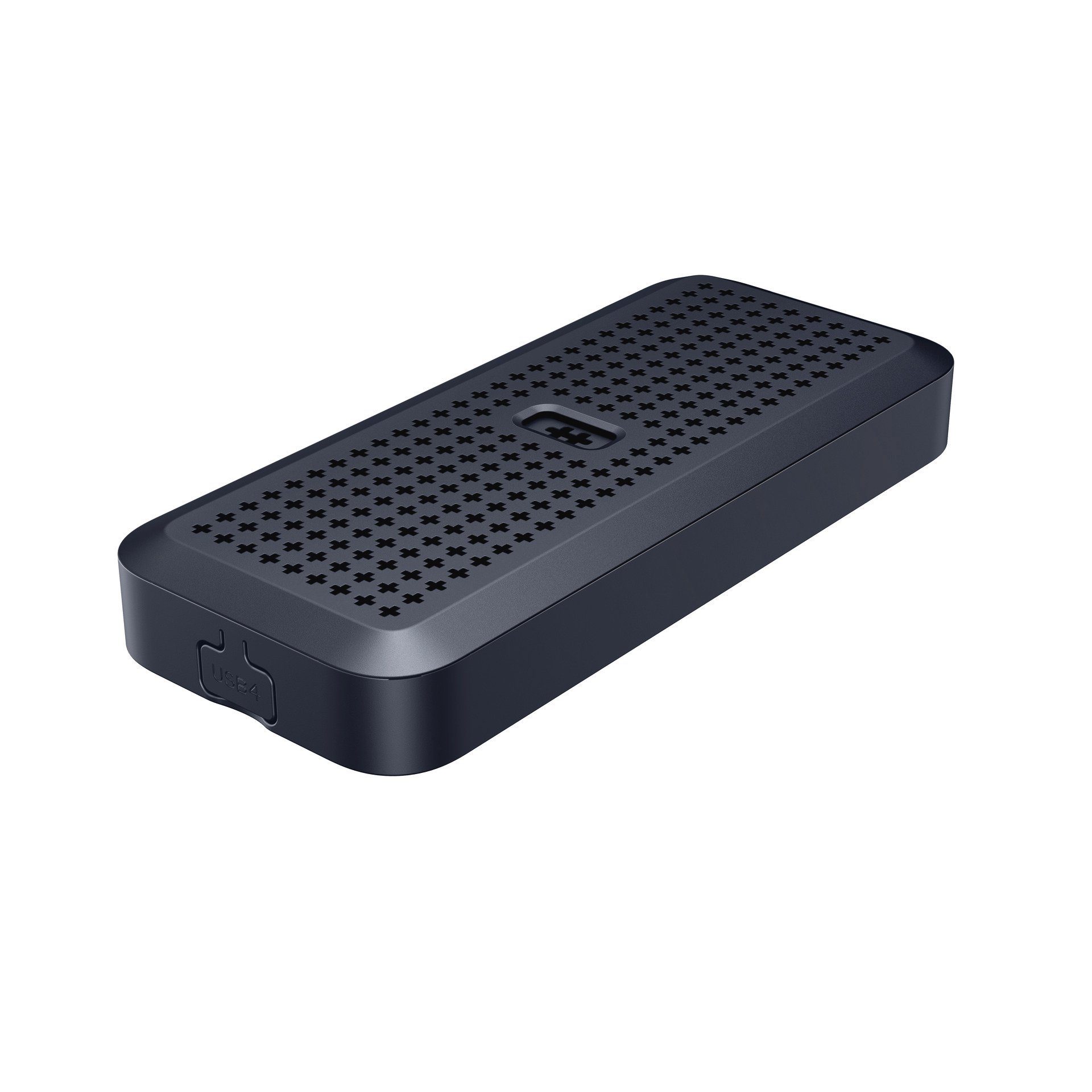 Targus Festplatten-Gehäuse HyperDrive EcoSmart USB4 SSD Enclosure, (40 Gbit/s IP55 wasser- und staubgeschützt), USB4 NVMe SSD Gehäuse M.2 2230 2240 2260 2280