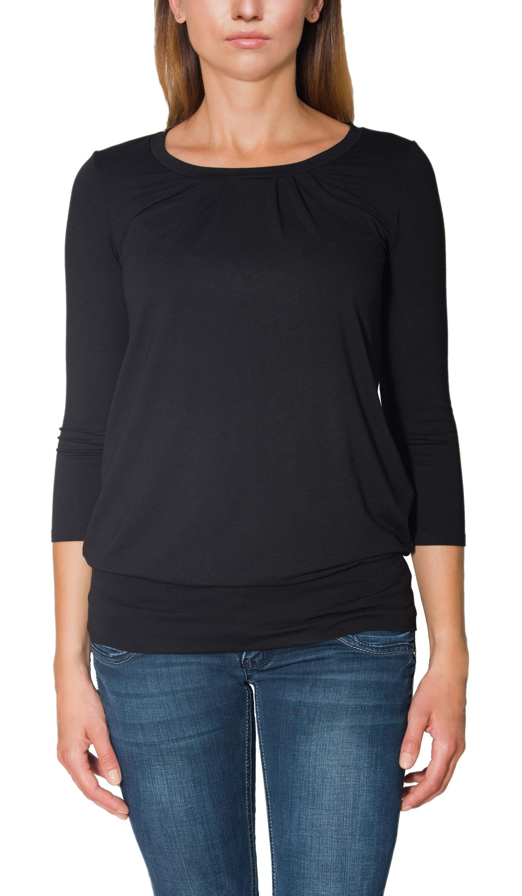 Longshirt Alkato Damen Viskose Shirt 3/4 Arm Longshirt Top