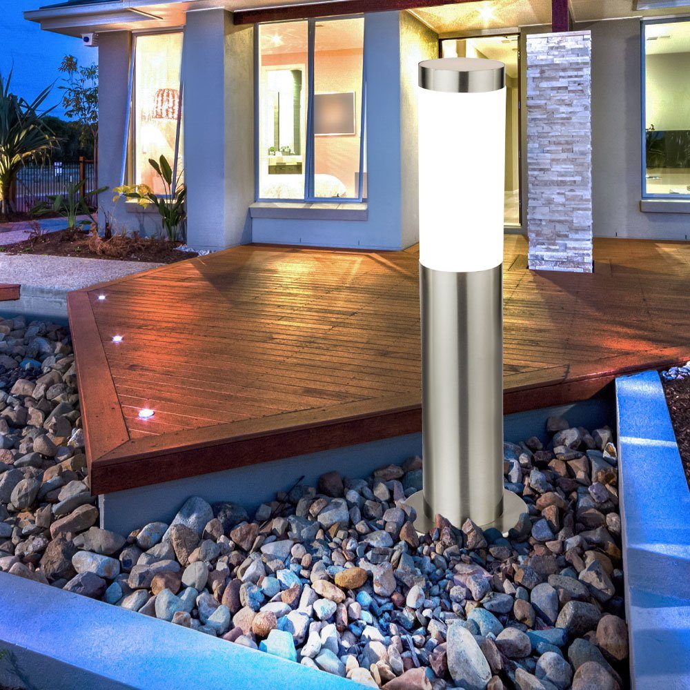 etc-shop Außen-Stehlampe, Leuchtmittel Weglampe Außenleuchte Standleuchte nicht inklusive, Terrassenleuchte