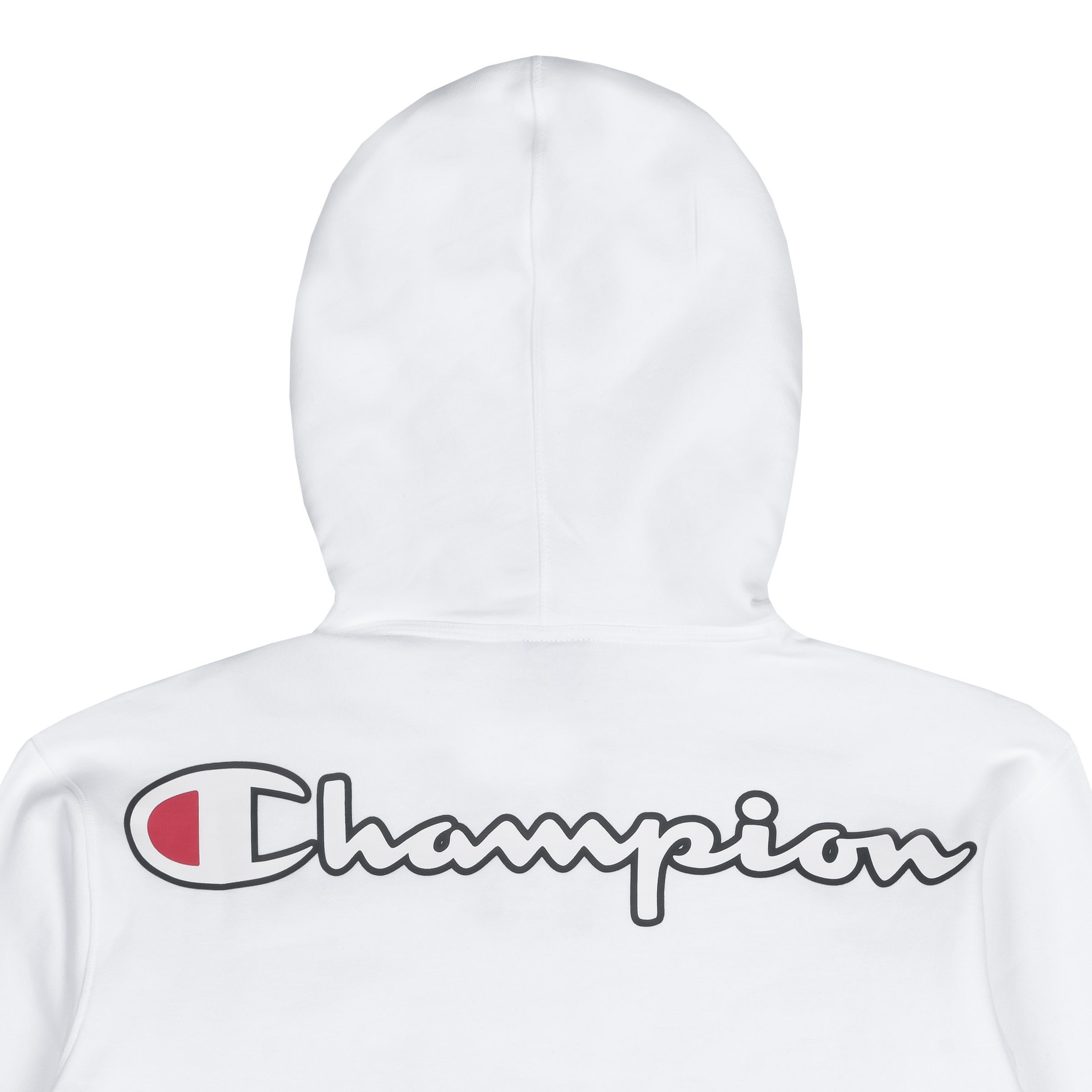 Champion Hoodie Champion weiß 113186 Sweatshirt Hooded Kapuzenpullover Damen (wht)