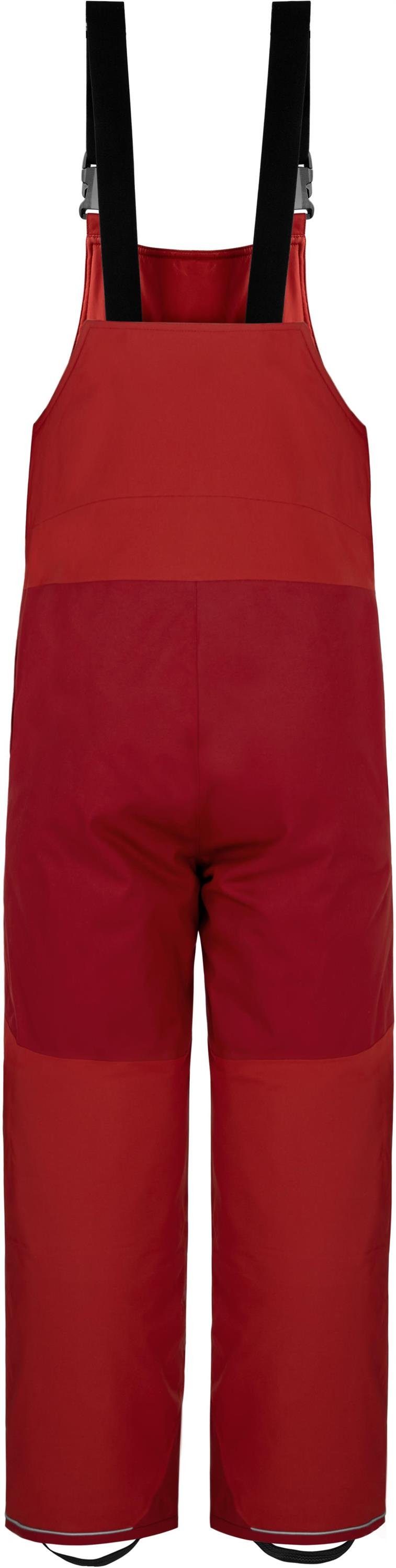 normani Schneehose Kinder Winter Latzhose Paulatuk Wasserdichte Winterhose Thermohose gefütterte Skihose