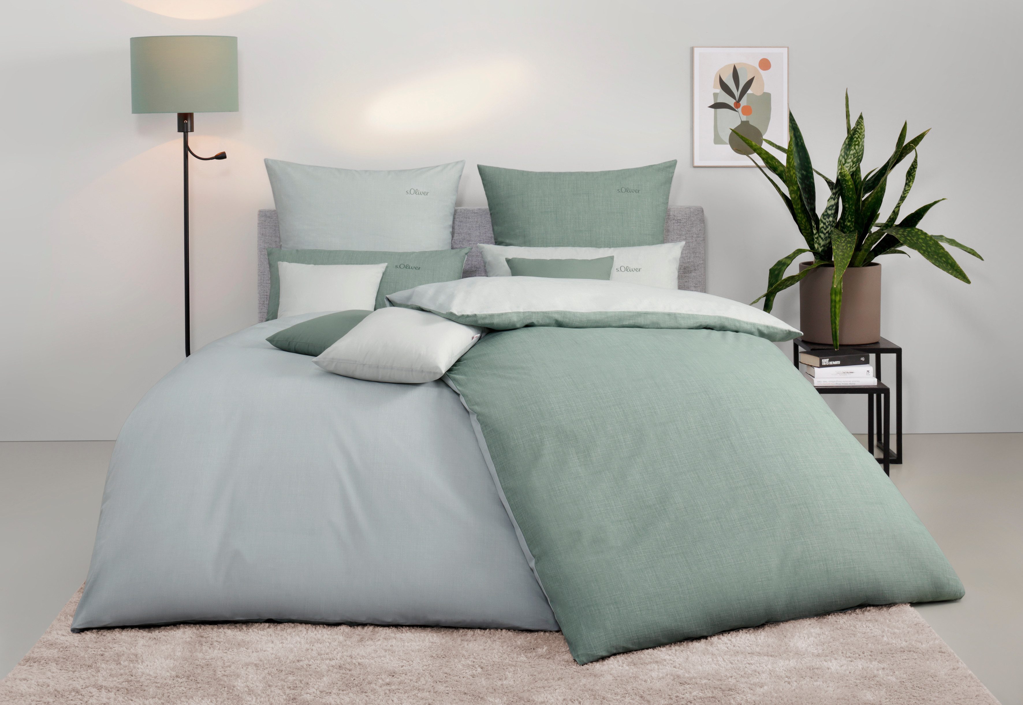 s.Oliver Wendebettwäsche Melinda in Gr. 135x200 oder 155x220 cm, Renforcé, günstig online kaufen