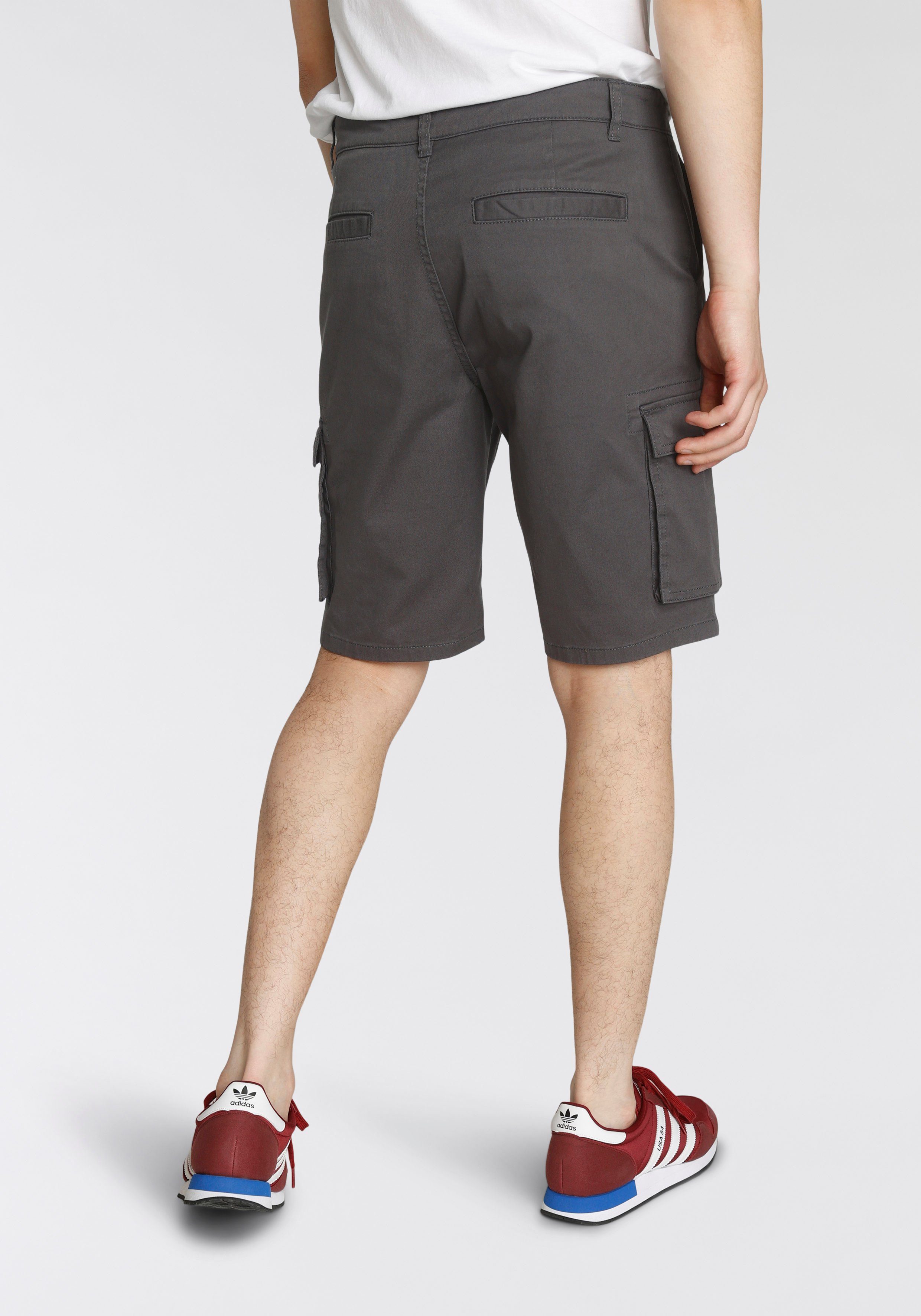 SHORTS Cargoshorts ONLY CAM STAGE SONS & CARGO grau